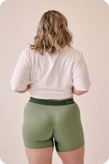Flissie - 🌟 🌟 🌟 🌟 🌟 5 star review from Gemr: Comfy female boxers  Finally comfy women's boxers that have longer legs (stopping the dreaded  chub rub) and don't roll up.